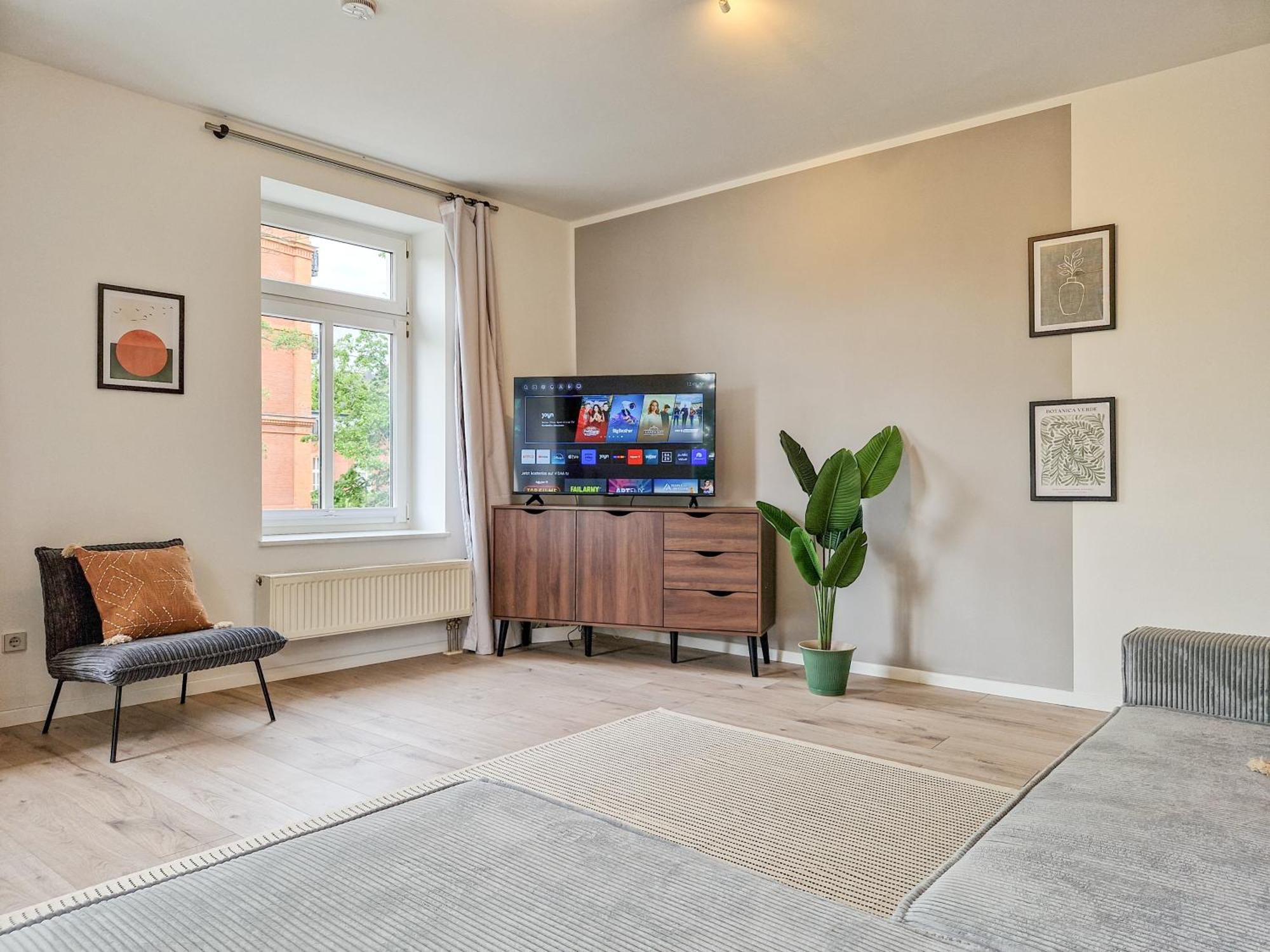 Boho-Suite - Sauna, Netflix, Nespresso, Zentral, Messe 켐니츠 외부 사진